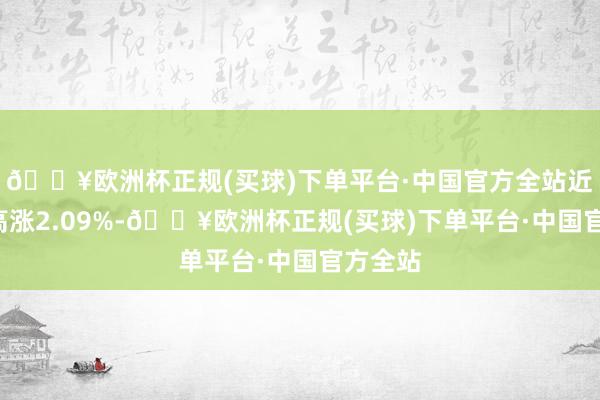 🔥欧洲杯正规(买球)下单平台·中国官方全站近3个月高涨2.09%-🔥欧洲杯正规(买球)下单平台·中国官方全站