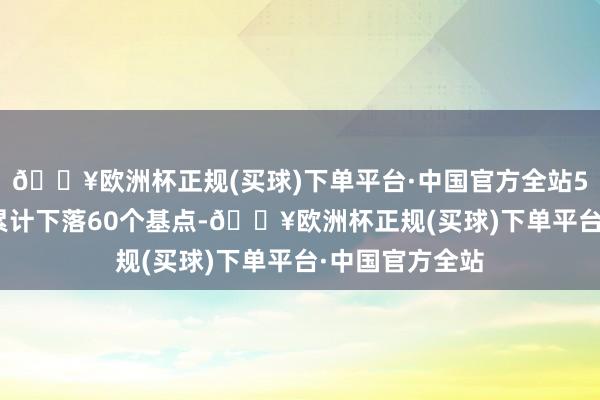 🔥欧洲杯正规(买球)下单平台·中国官方全站5年期以上LPR累计下落60个基点-🔥欧洲杯正规(买球)下单平台·中国官方全站